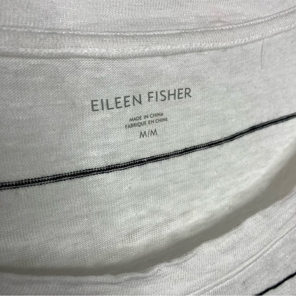 Eileen Fisher organic linen tunic top size medium - Picture 2 of 4